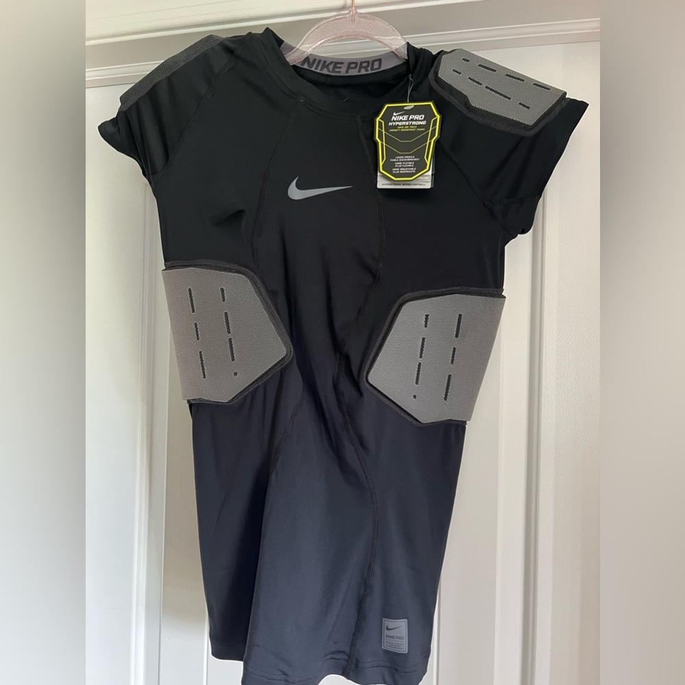 Nike Pro Hyperstrong Series Size Medium. Under shoulder pads protective shirt